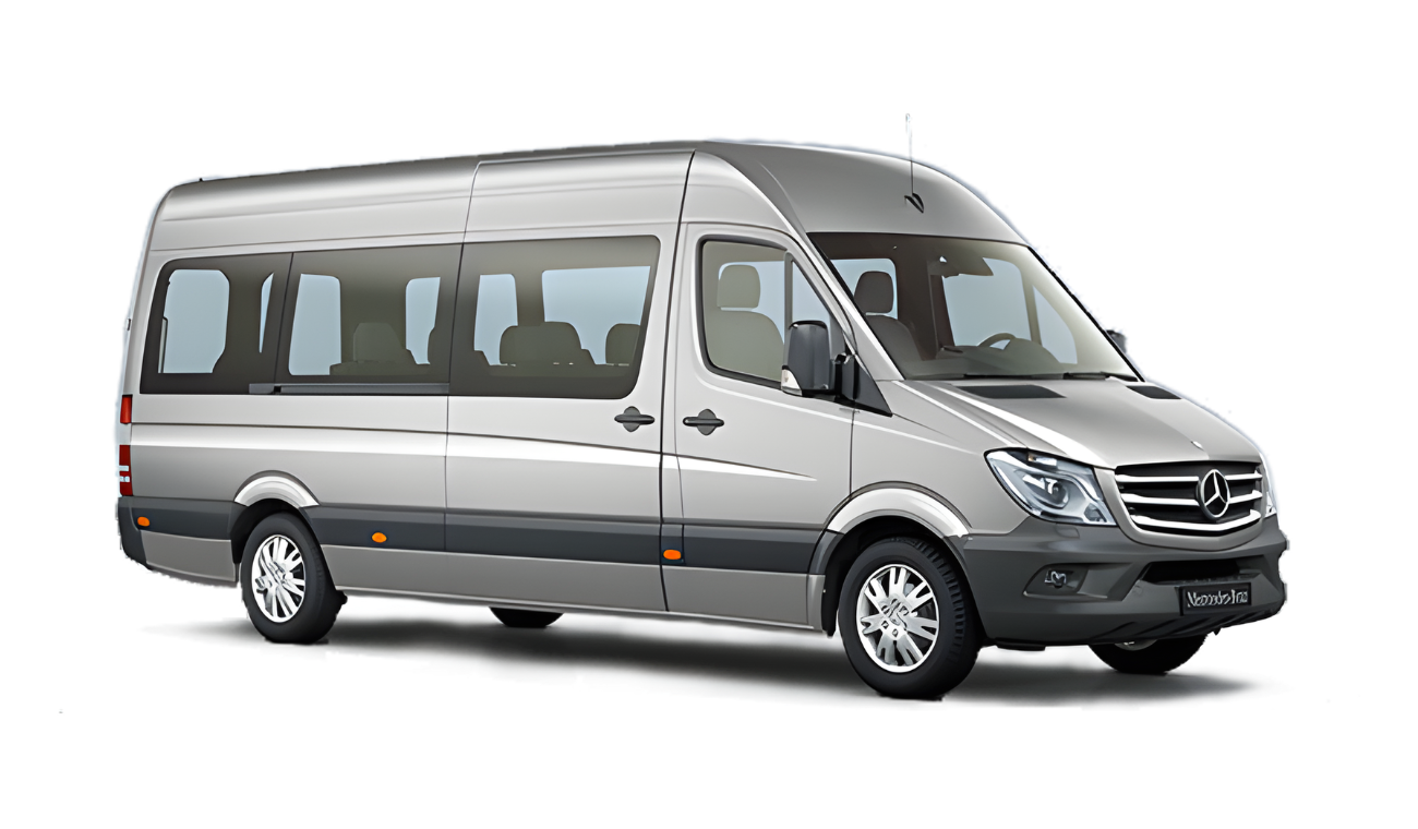 Mercedes-Benz 16-seater Minibus exterior